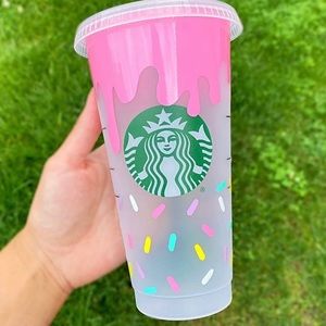 Donut Starbucks Cup